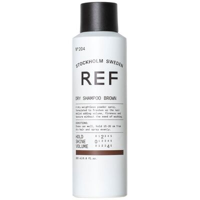 REF 204 Dry Shampoo Brown 200ml